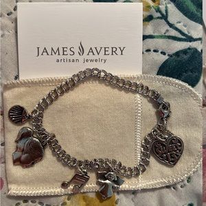 JA charm bracelet